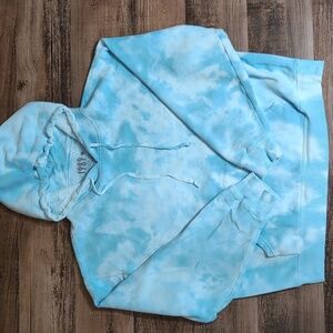 Taylor Swift 1989 (Taylor's Version) Blue Tie Dye Hoodie Sweatshirt No Patch Lrg